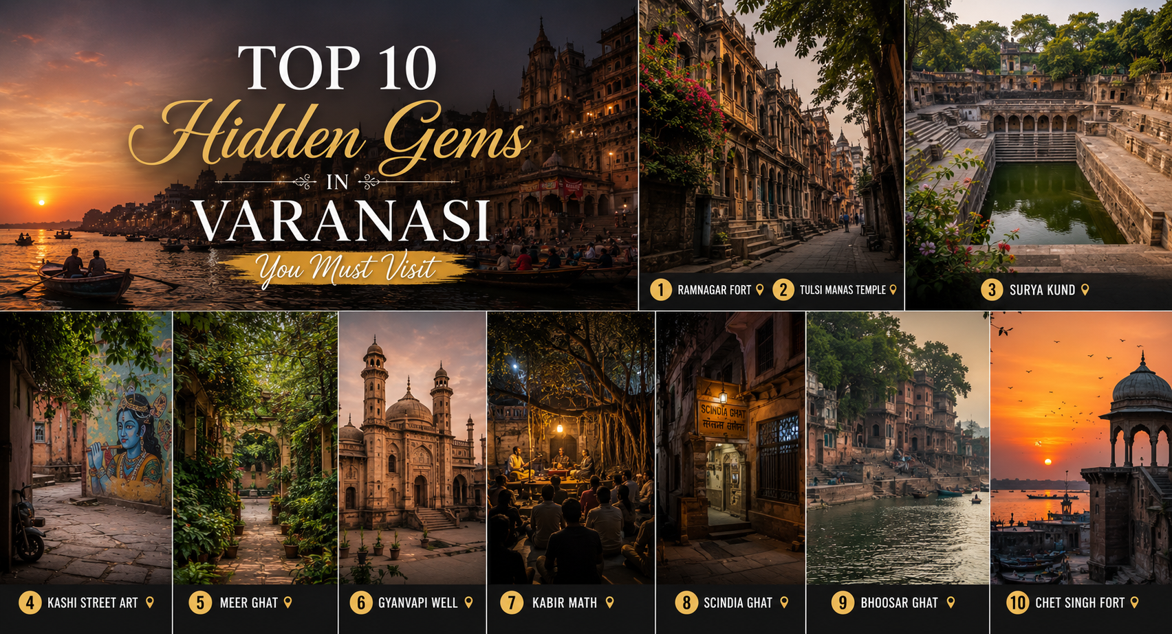 Top 10 Hidden Gems in Varanasi You Must Visit