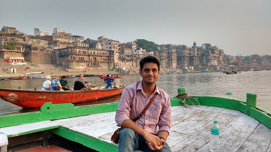 Ganga Boat Photoshoot