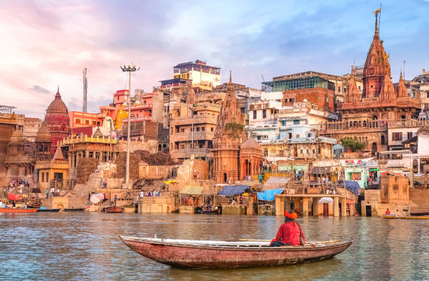 Ganga Boat Photoshoot