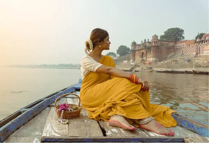 Ganga Boat Photoshoot